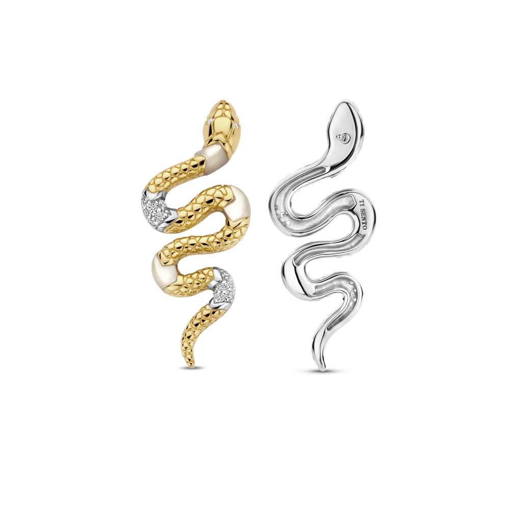 Ti Sento Milano Puces d'oreilles Serpent 7827MW