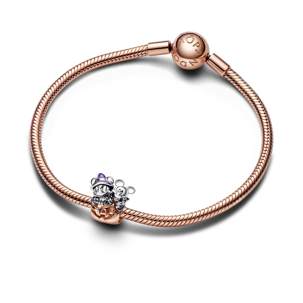 Pandora Disney Charm Disney Mickey & Minnie Citrouille d'Halloween 782816C01
