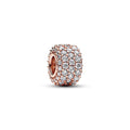 Pandora Moments Charm Triple Rang Pavé Scintillant 782820C01