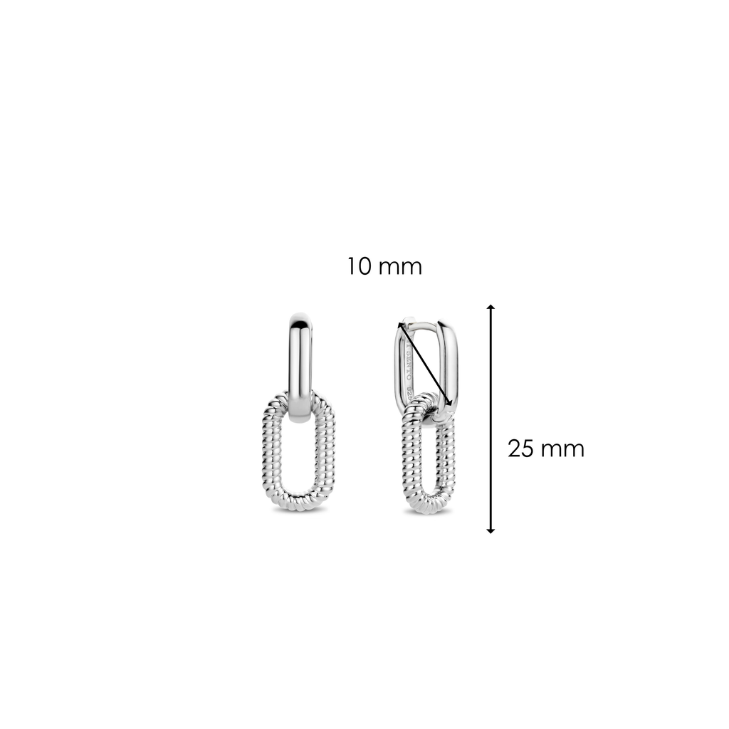Ti Sento Milano Boucles d'oreilles pendantes Signature 7831ST