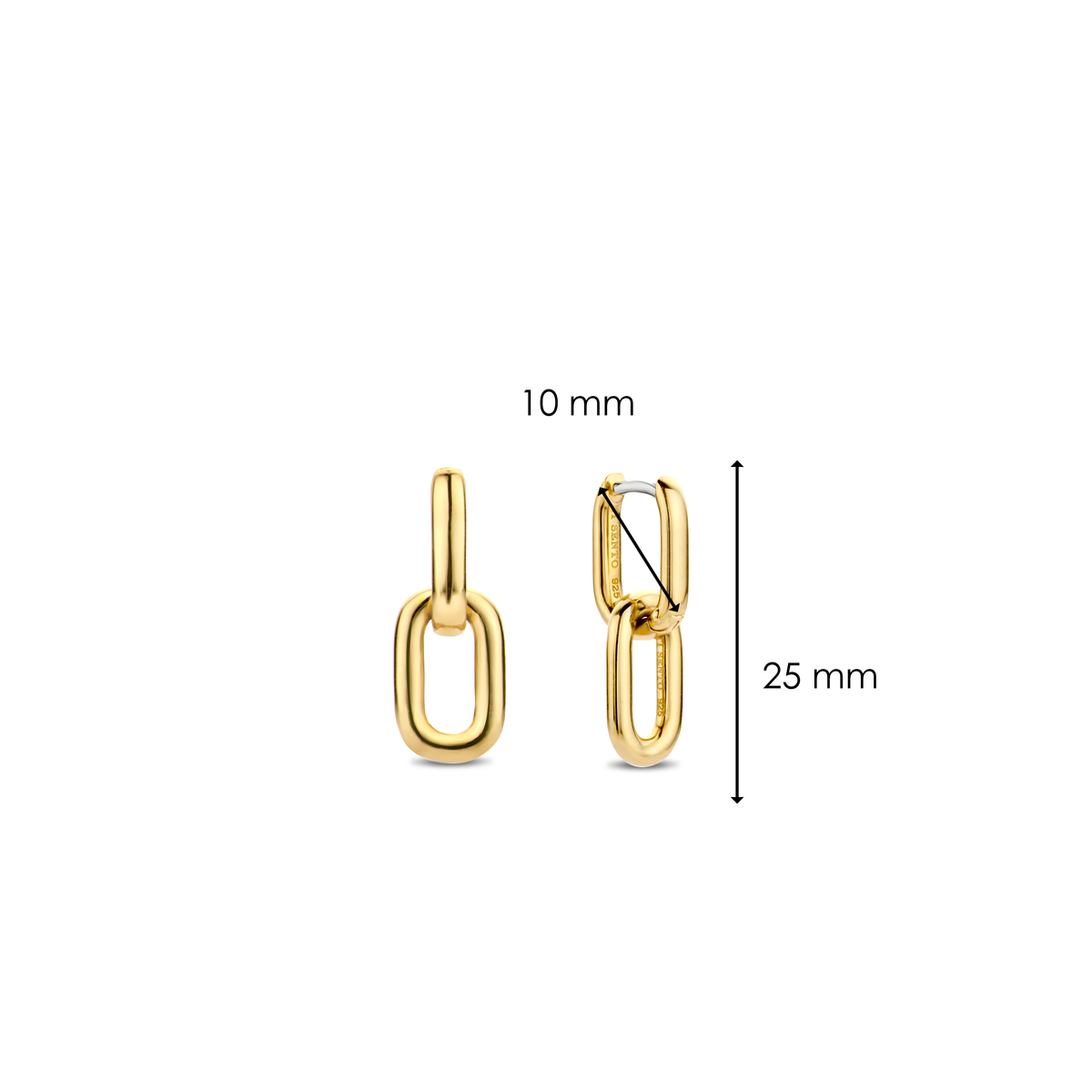 Ti Sento Milano Boucles d'oreilles pendantes Signature 7831SY
