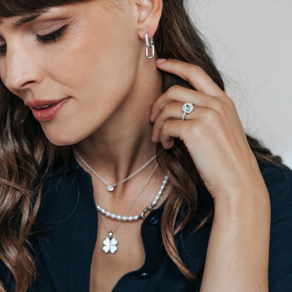 Ti Sento Milano Boucles d'oreilles pendantes Signature 7831ZI
