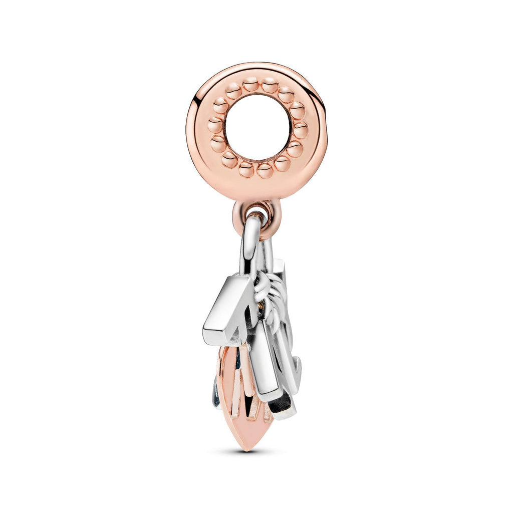Pandora Moments Charm Pendant Lettres Family (Famille) 787785CZ