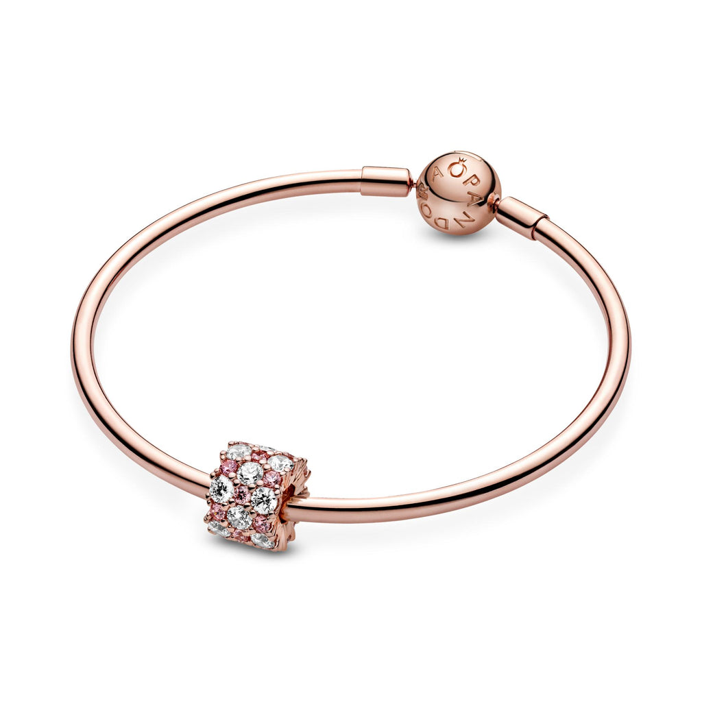 Pandora Moments Charm Éclat Rose & Incolore 788487C01