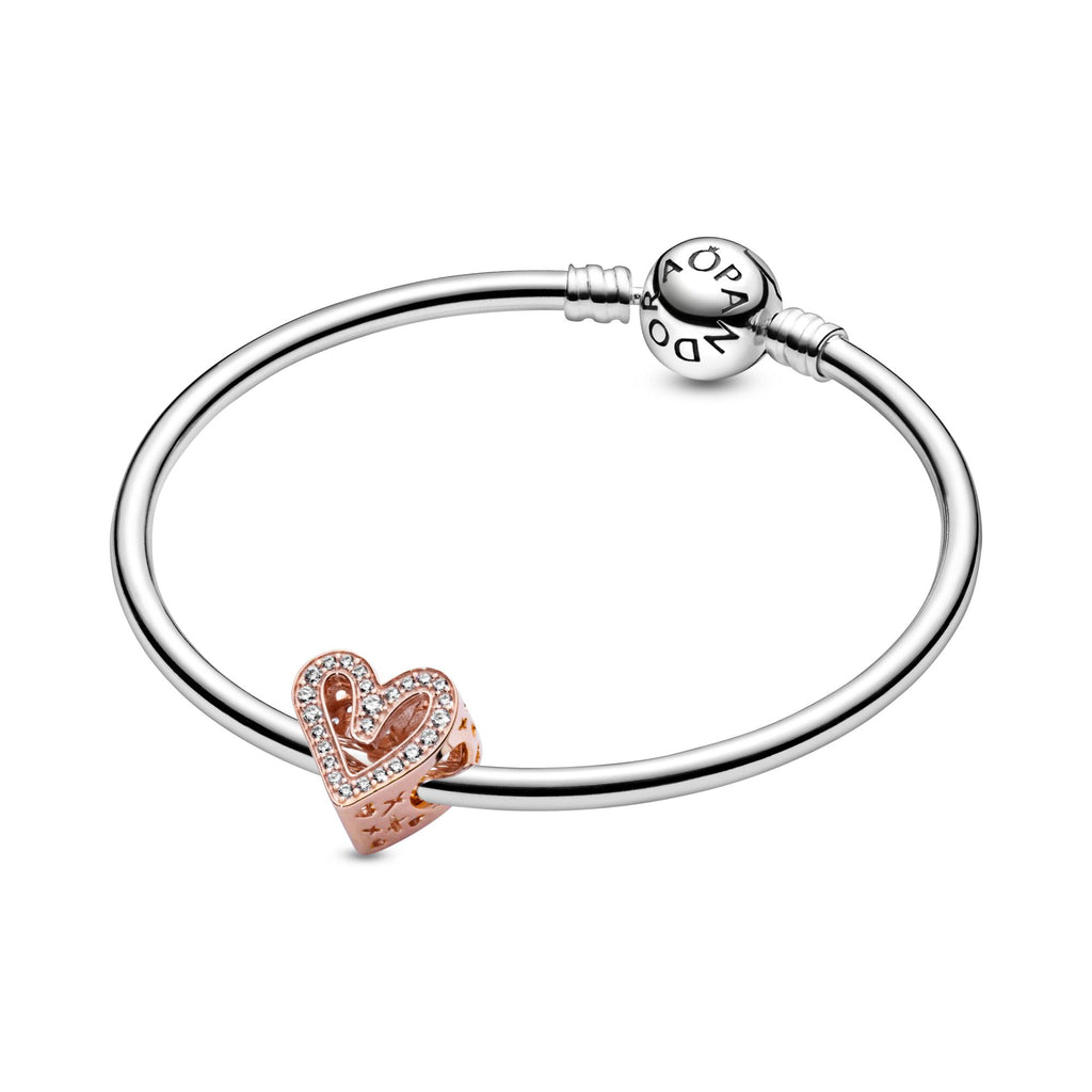 Pandora Moments Charm Esquisse de Cœur Scintillant 788692C01
