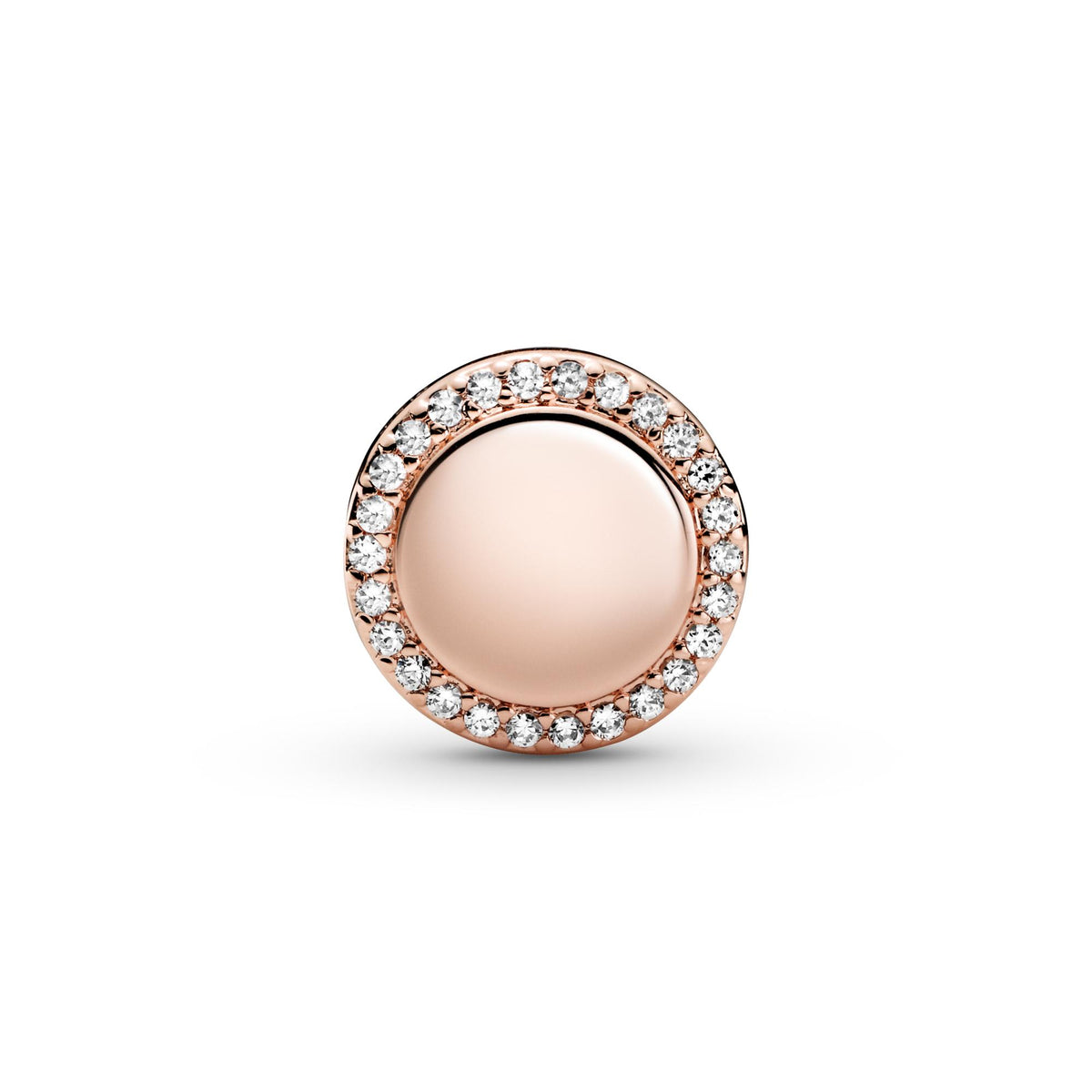 Pandora Moments Charm Bouton Scintillant Gravable 788747C01