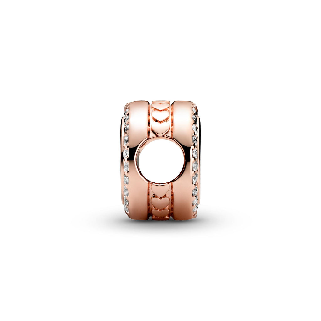 Pandora Moments Charm Bouton Scintillant Gravable 788747C01