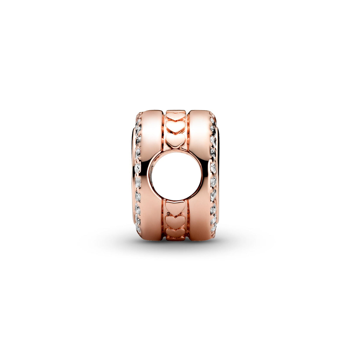 Pandora Moments Charm Bouton Scintillant Gravable 788747C01