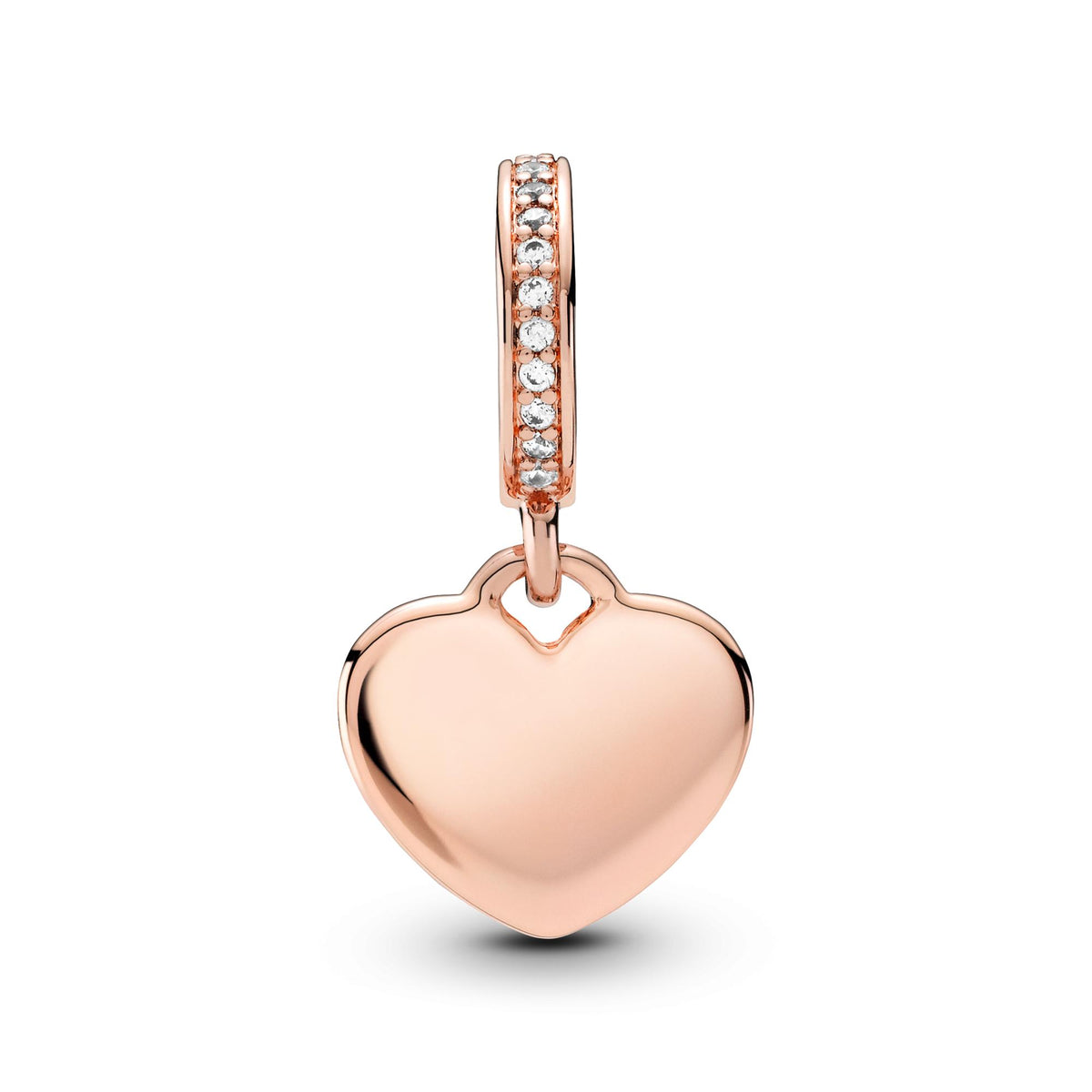 Pandora Moments Charm Pendant Plaque Cœur Gravable 788761C01