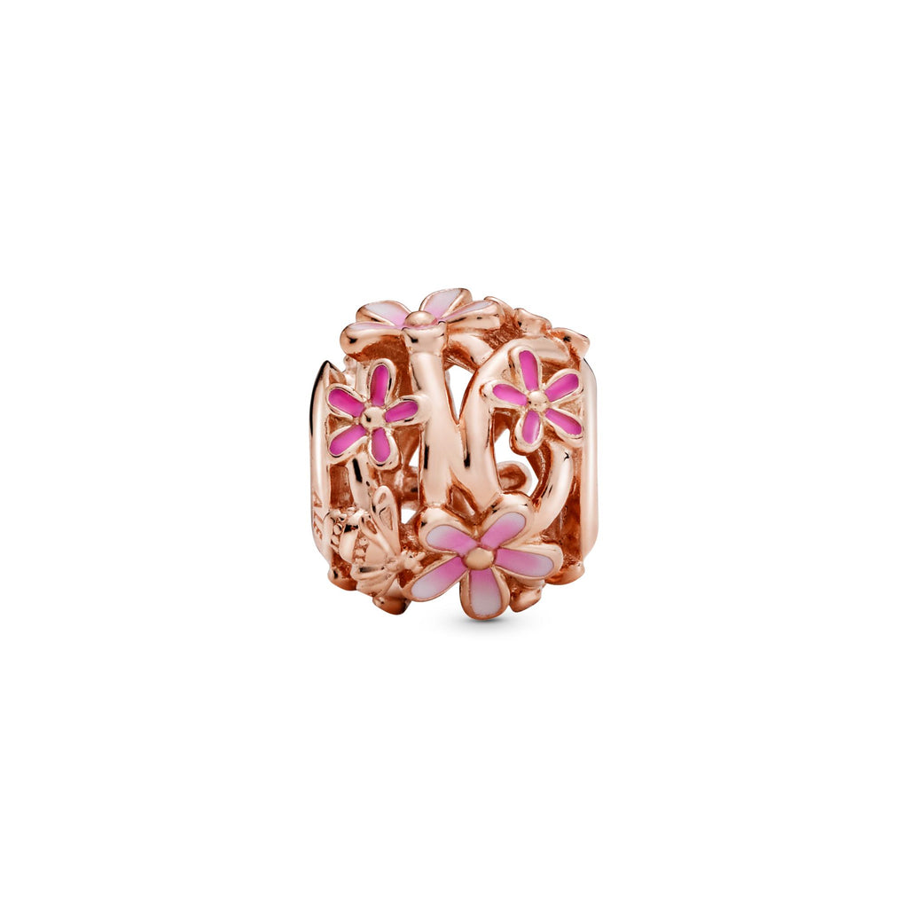 Pandora Moments Charm Marguerite Rose Ajouré 788772C01