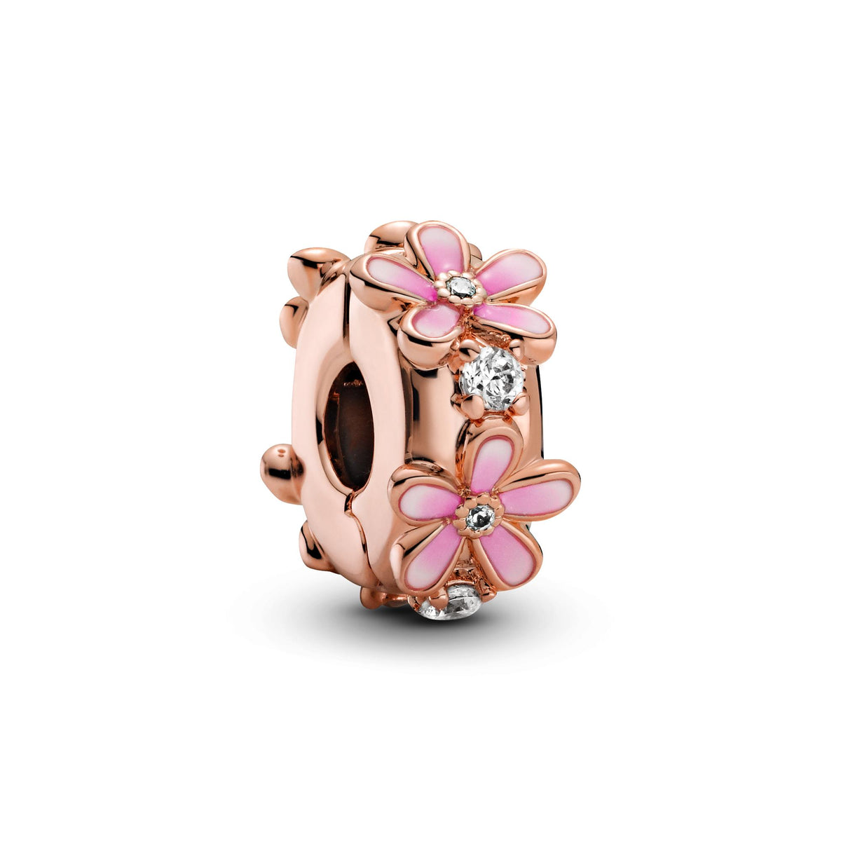 Pandora Moments Charm Clip Espaceur Marguerite Rose 788809C01