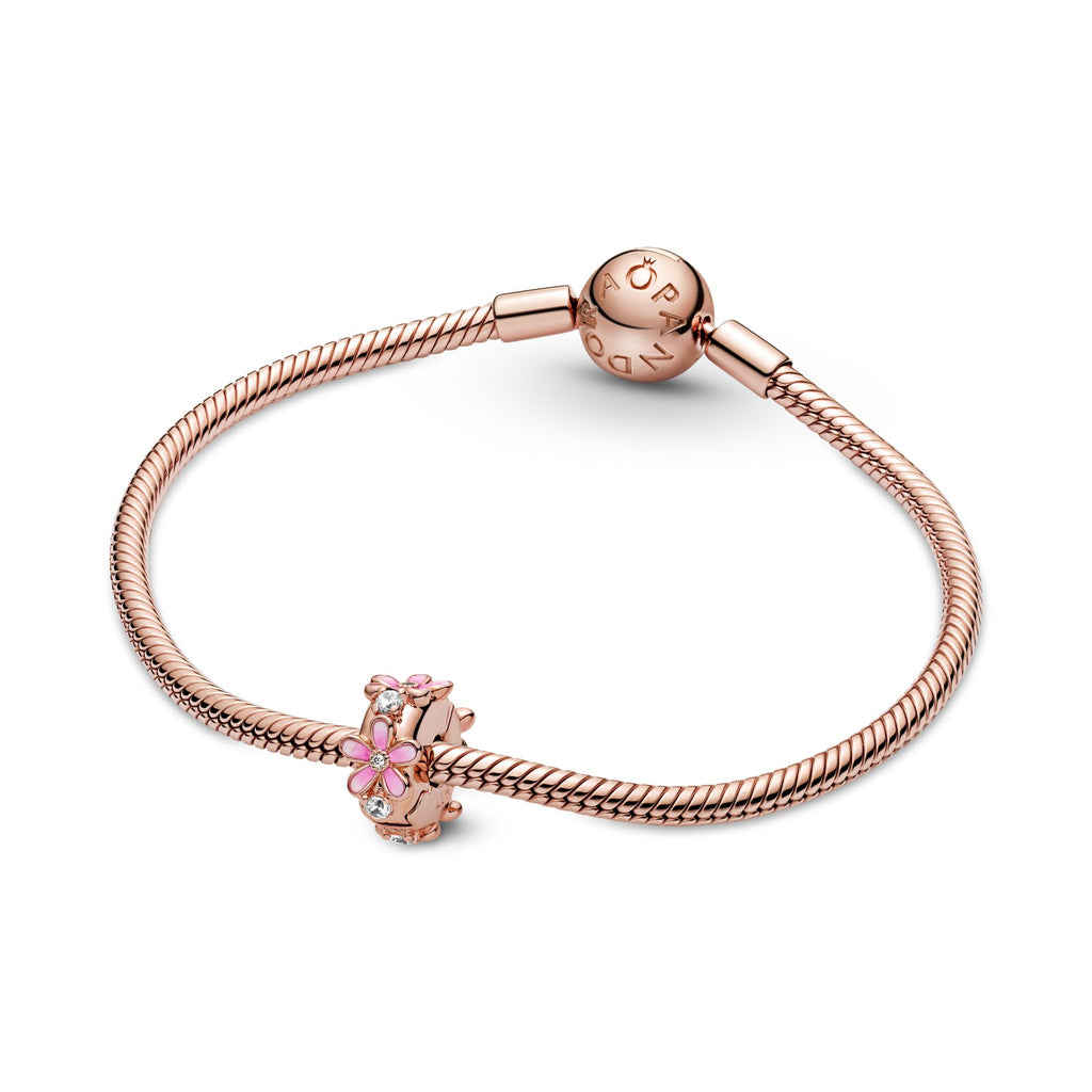 Pandora Moments Charm Clip Espaceur Marguerite Rose 788809C01