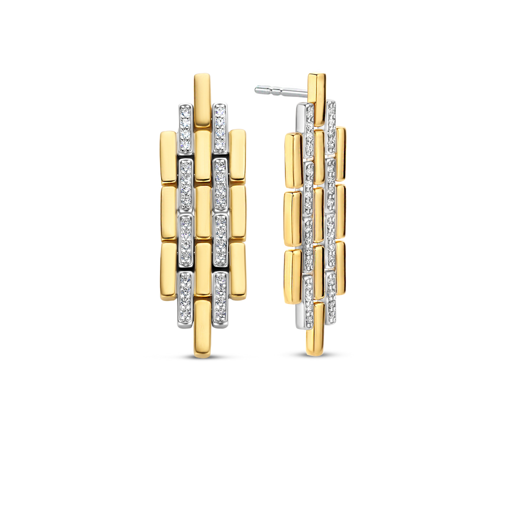 Ti Sento Milano Boucles d'oreilles pendantes Vintage 7891ZY