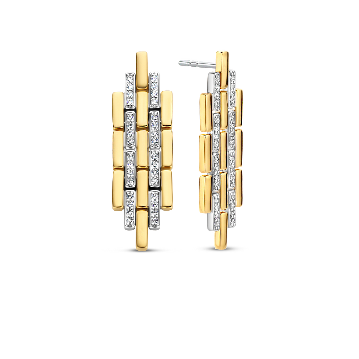 Ti Sento Milano Boucles d'oreilles pendantes Vintage 7891ZY