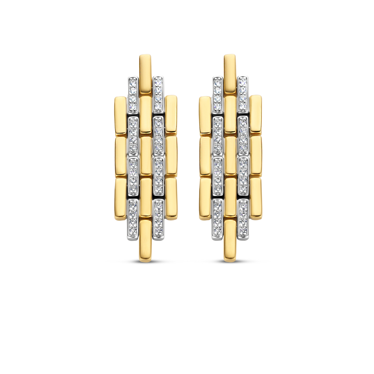 Ti Sento Milano Boucles d'oreilles pendantes Vintage 7891ZY