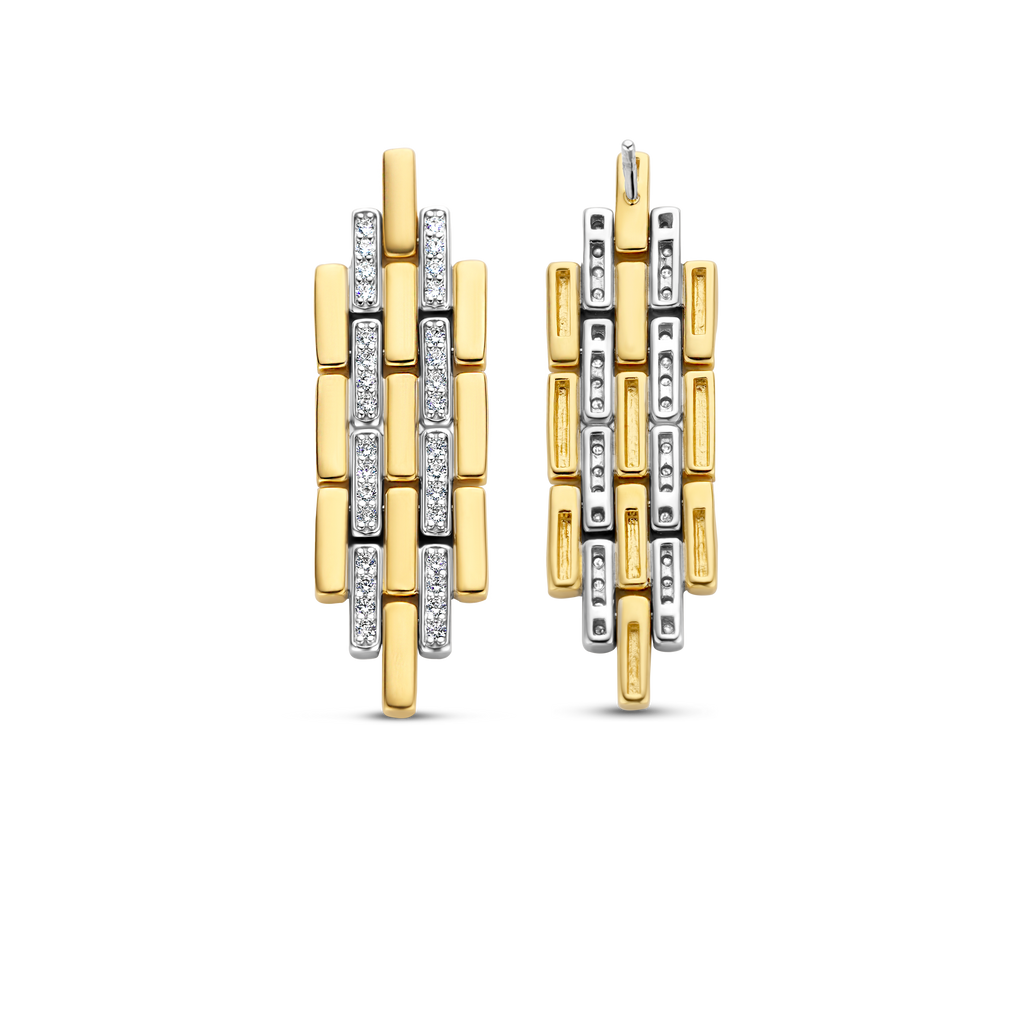 Ti Sento Milano Boucles d'oreilles pendantes Vintage 7891ZY