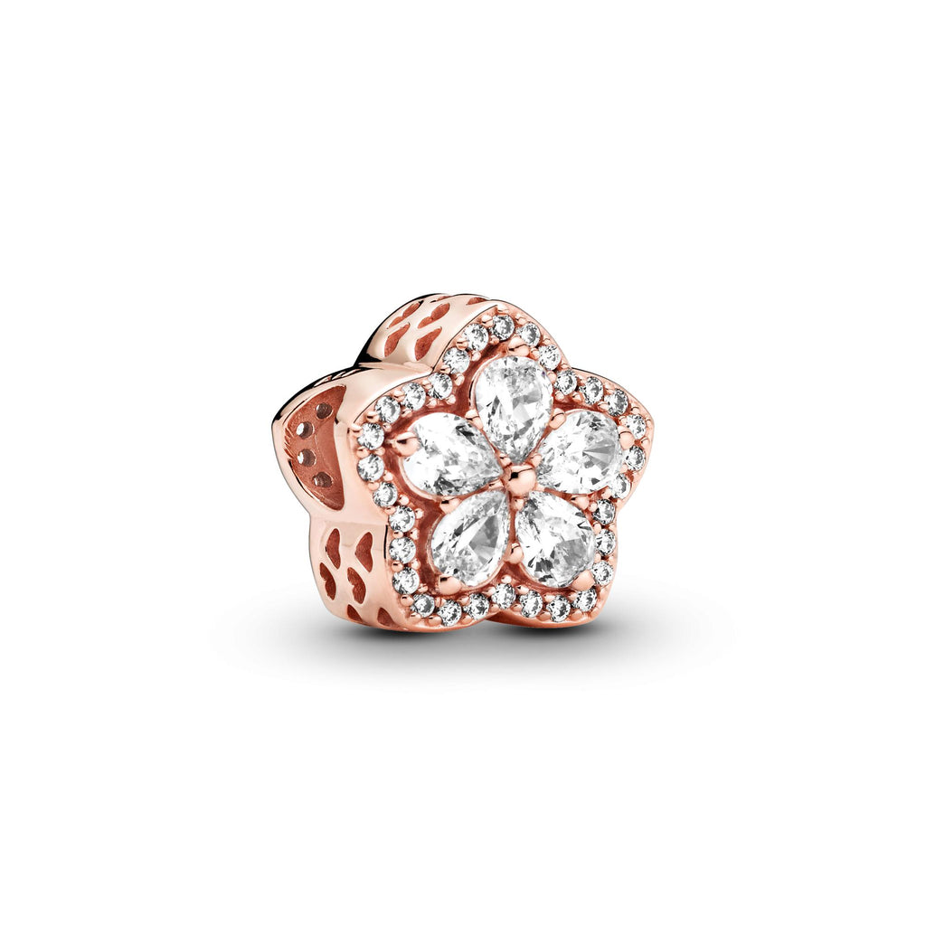 Pandora Moments Charm Pavé Flocon de Neige Scintillant 789224C01