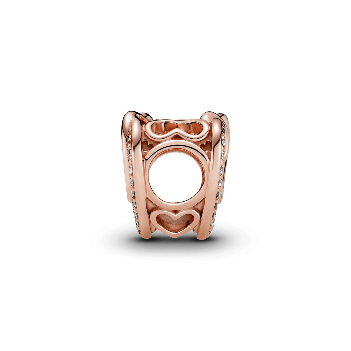 Pandora Moments Charm Cœurs Entrelacés Scintillant 789270C01