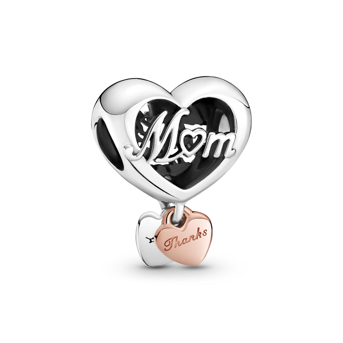 Pandora Moments Charm Cœur Thank You Mum (Merci Maman) 789372C00