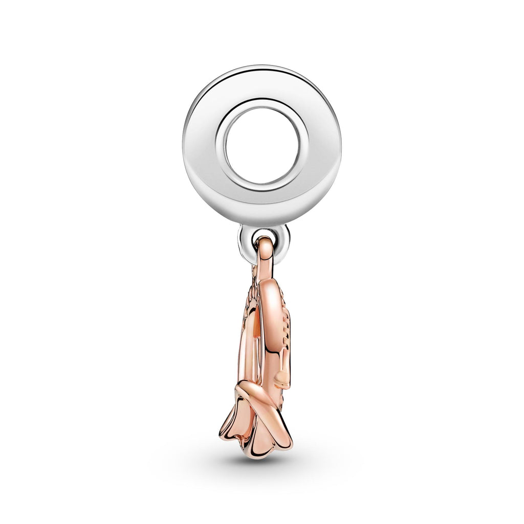 Pandora Moments Charm Pendant Mum (Maman) Bicolore 789374C01