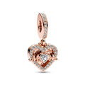 Pandora Moments Charm Pendant Cœur & Mum (Maman) 789402C01