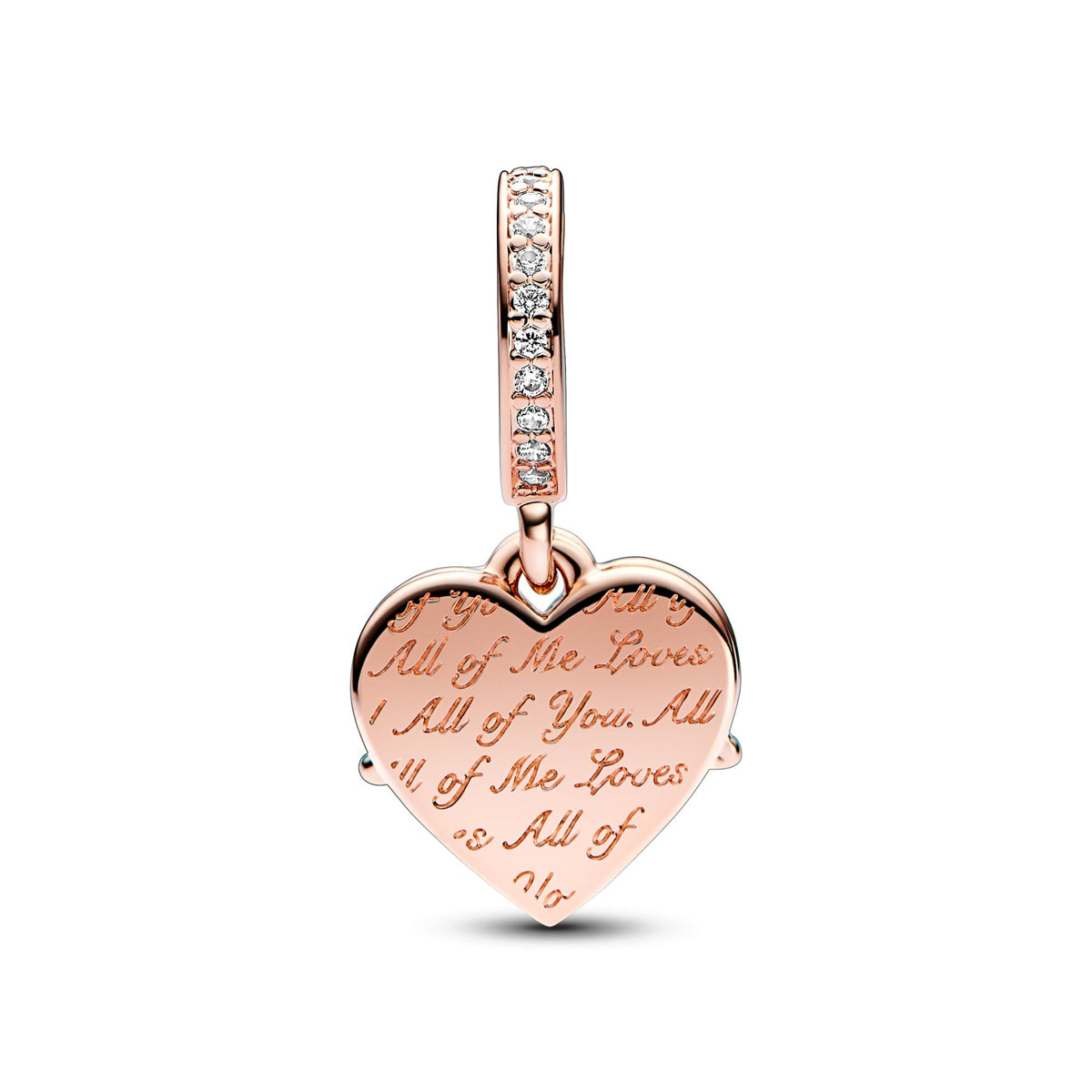 Pandora Moments Charm Pendant Cœur & Mum (Maman) 789402C01