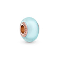 Pandora Moments Charm Verre de Murano Bleu Mat 789420C00