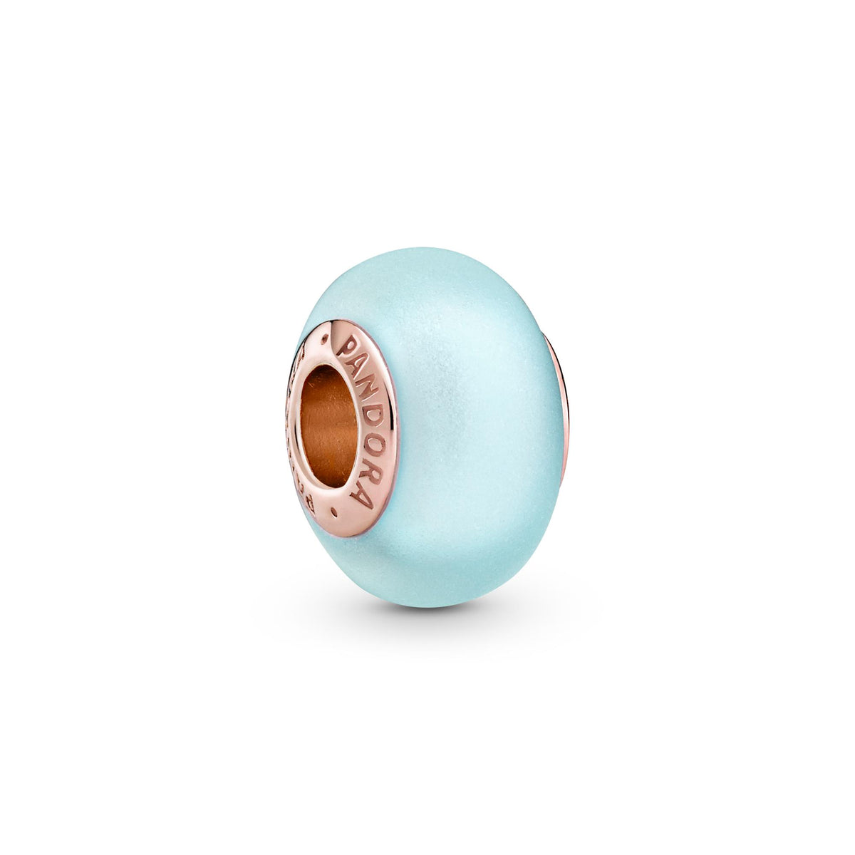 Pandora Moments Charm Verre de Murano Bleu Mat 789420C00