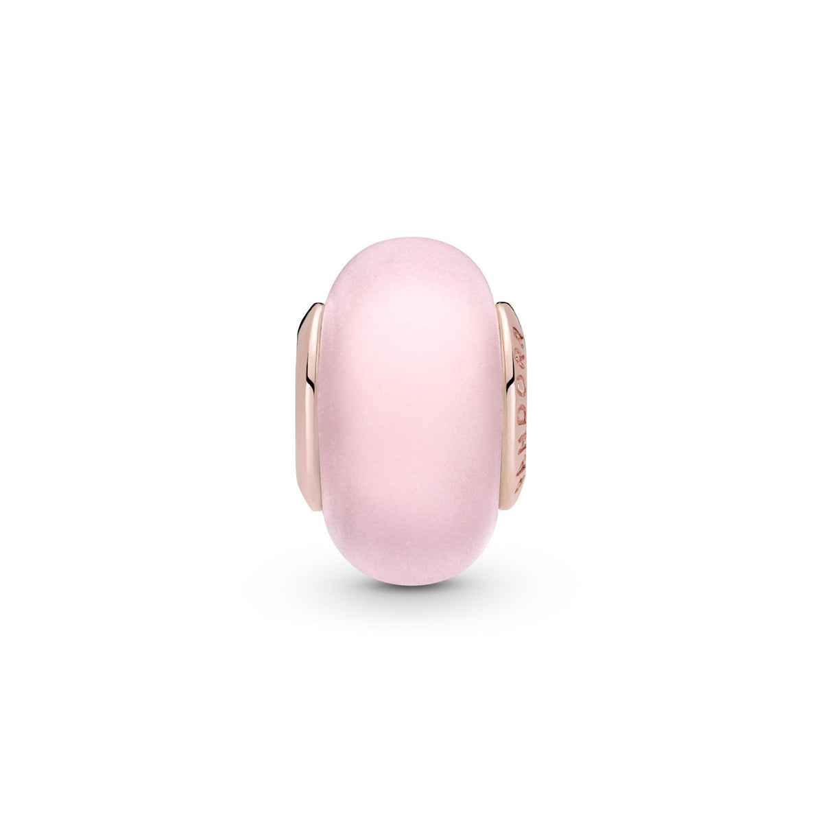 Pandora Moments Charm Verre de Murano Rose Mat 789421C00