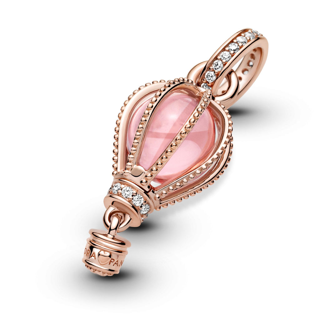 Pandora Moments Charm Pendant Montgolfière Rose Scintillant 789434C01
