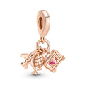 Pandora Moments Charm Pendant Avion, Globe & Valise 789435C01