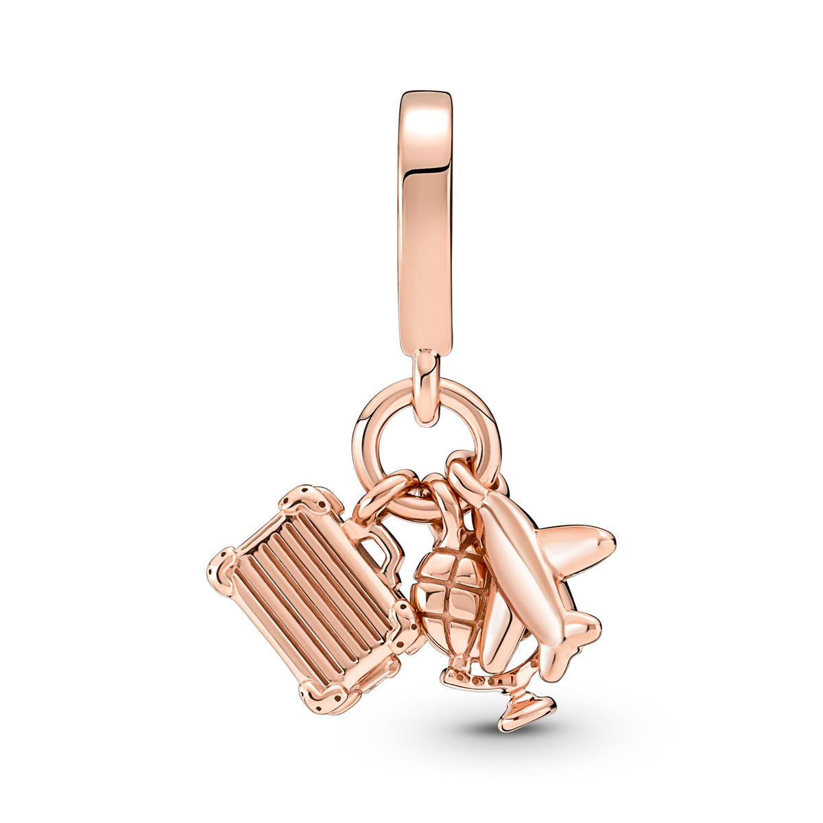 Pandora Moments Charm Pendant Avion, Globe & Valise 789435C01