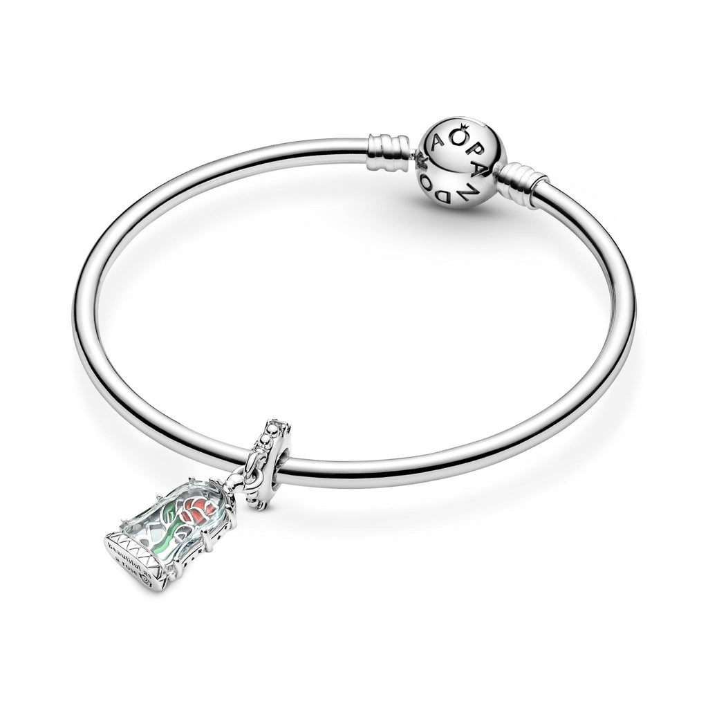 Pandora Disney Charm Pendant Disney La Belle et La Bête Rose Enchantée 790024C01