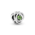 Pandora Moments Charm Cercle Éternité Vert Printemps 790065C03