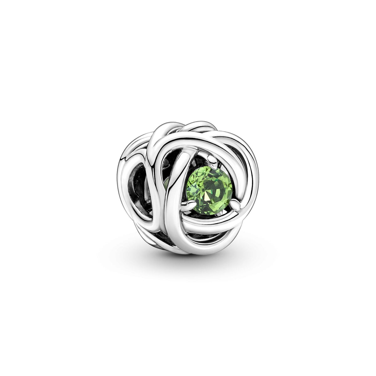Pandora Moments Charm Cercle Éternité Vert Printemps 790065C03