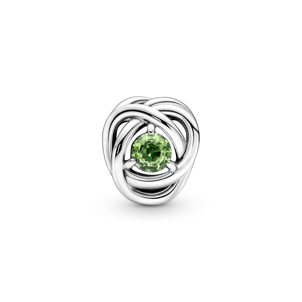 Pandora Moments Charm Cercle Éternité Vert Printemps 790065C03