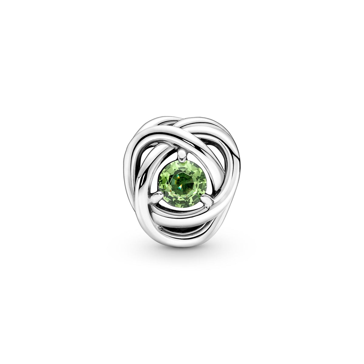 Pandora Moments Charm Cercle Éternité Vert Printemps 790065C03