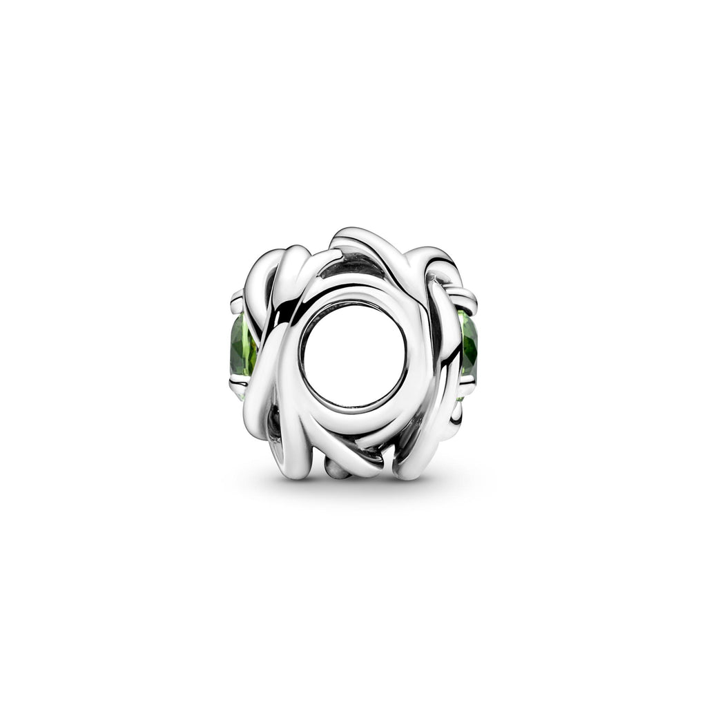 Pandora Moments Charm Cercle Éternité Vert Printemps 790065C03