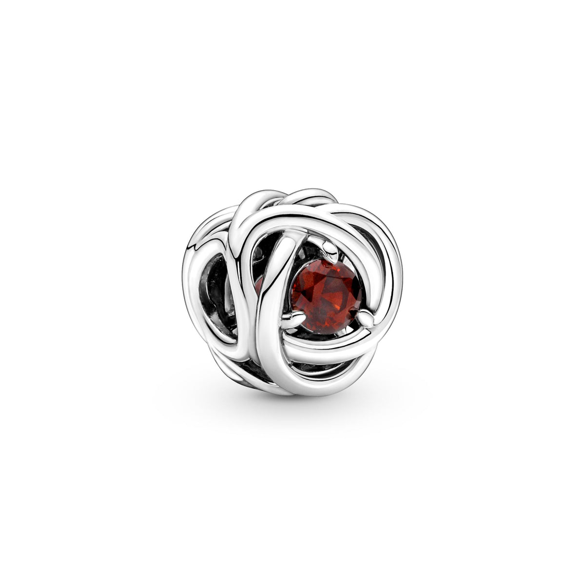 Pandora Moments Charm Cercle Éternité Rouge 790065C06