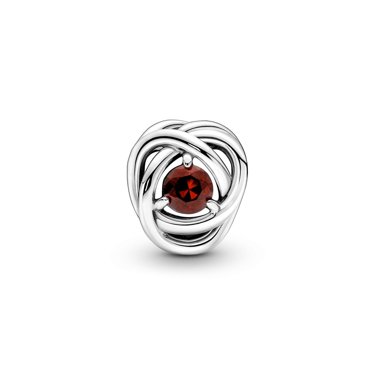 Pandora Moments Charm Cercle Éternité Rouge 790065C06