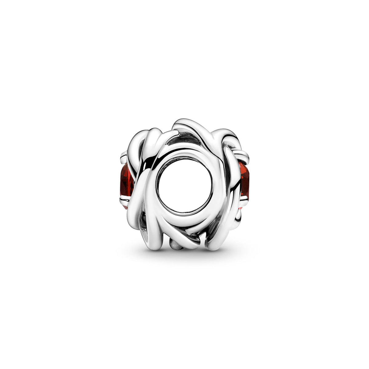 Pandora Moments Charm Cercle Éternité Rouge 790065C06
