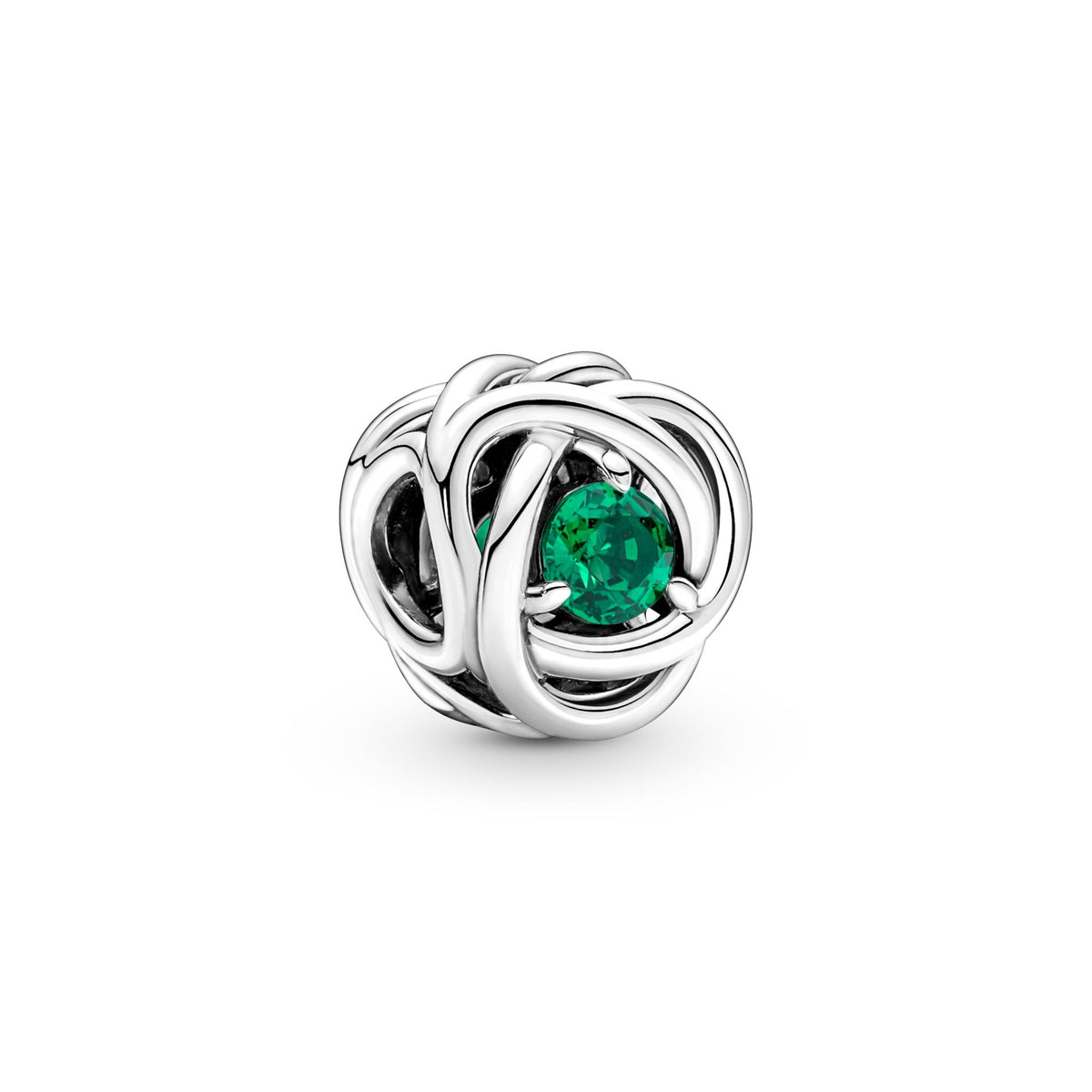 Pandora Moments Charm Cercle Éternité Vert 790065C08