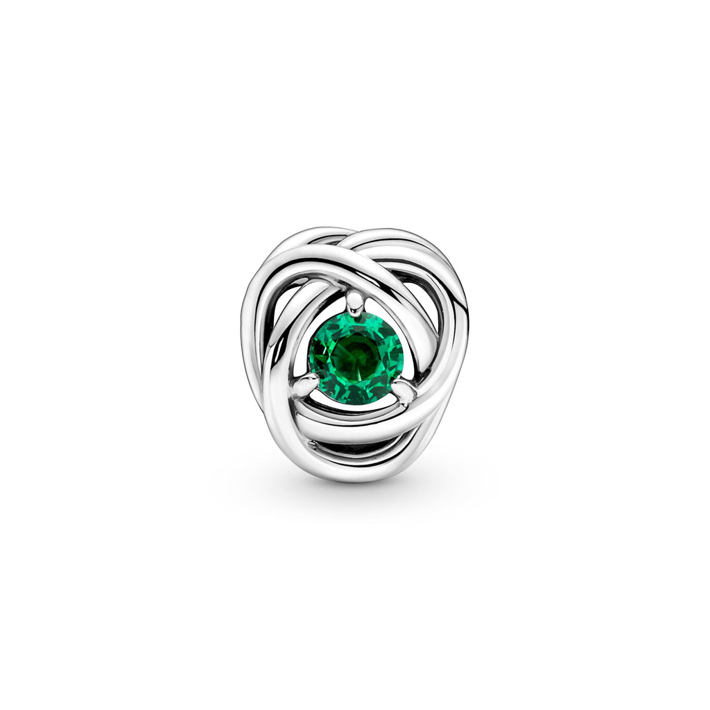 Pandora Moments Charm Cercle Éternité Vert 790065C08