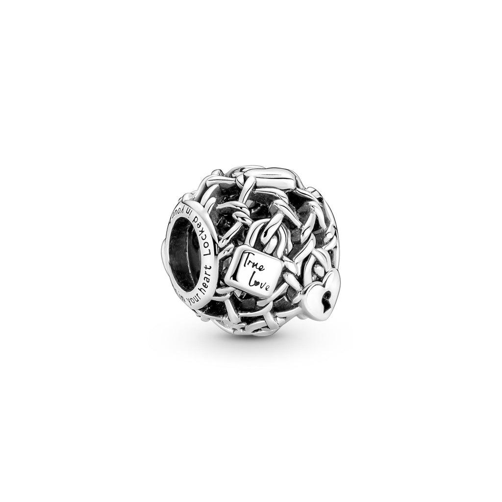 Pandora Moments Charm Cadenas Maillon Chaîne Ajouré 790071C00