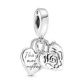 Pandora Moments Charm Pendant Cadenas Cœur Rose 790086C00