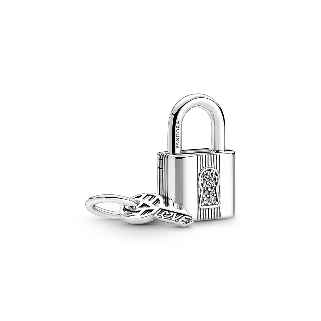 Pandora Moments Charm Pendant Cadenas et Clé 790088C01
