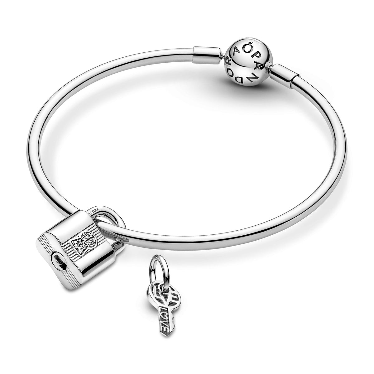 Pandora Moments Charm Pendant Cadenas et Clé 790088C01