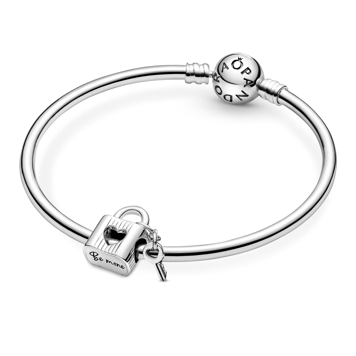 Pandora Moments Charm Cadenas & Clé Cœur 790095C01