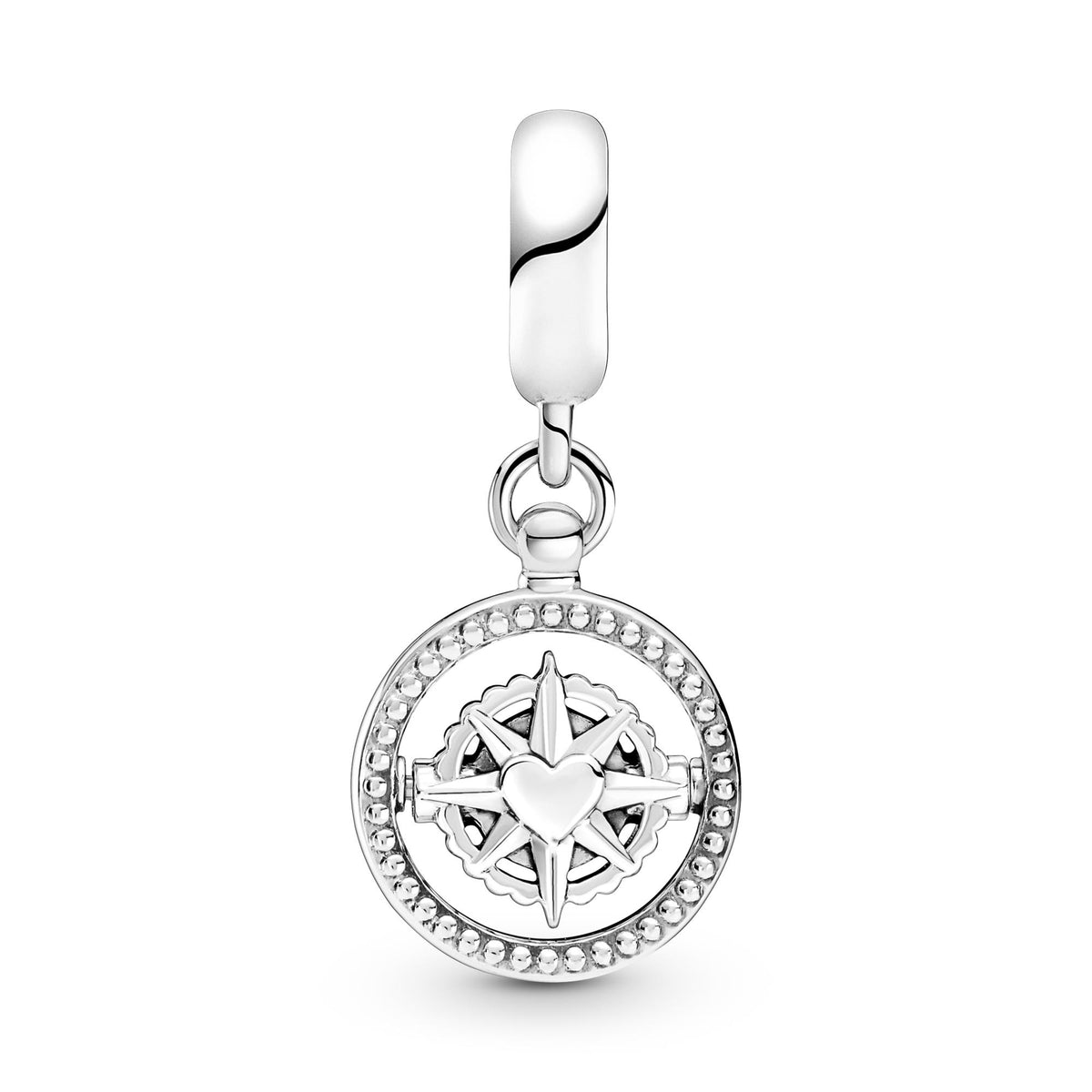 Pandora Moments Charm Pendant Boussole Rotative 790099C01