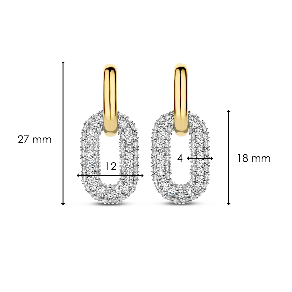 Ti Sento Milano Boucles d'oreilles pendantes Signature 7904ZY
